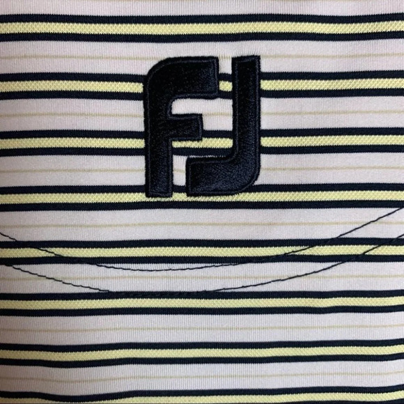FootJoy Men’s Golf  Polo Striped Size Large - Picture 10 of 11